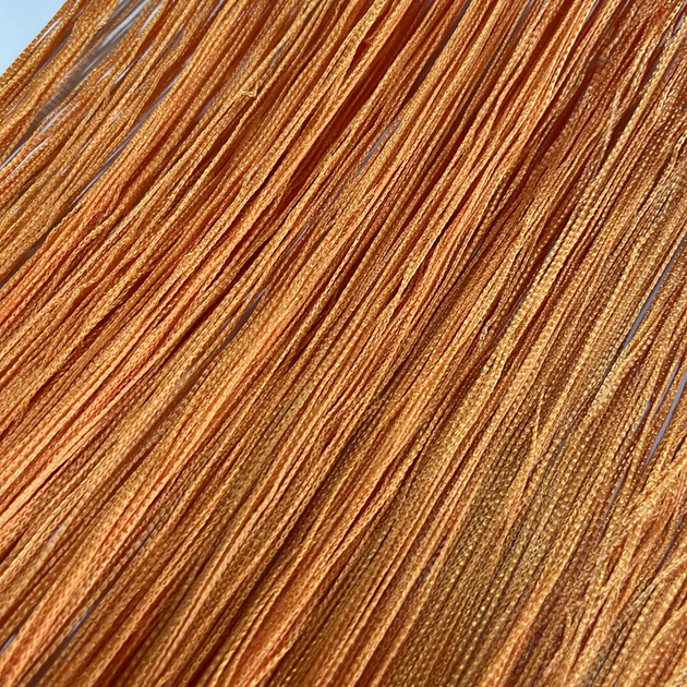 Штори-нитки однотонні оанжевого кольору ALBO (2000003538386) - Фото 7 Штори-нитки однотонні оанжевого кольору ALBO (2000003538386) - зображення 7