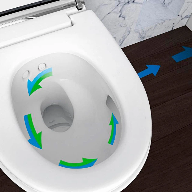Унитаз-биде подвесной GEBERIT AquaClean Mera Comfort 146.214.21.1 - изображение 12