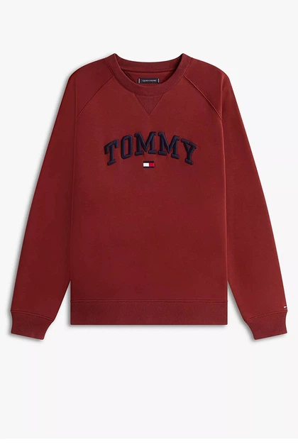 Свитшот Tommy Hilfiger 54(2XL) Бордовый (151700) - изображение 5