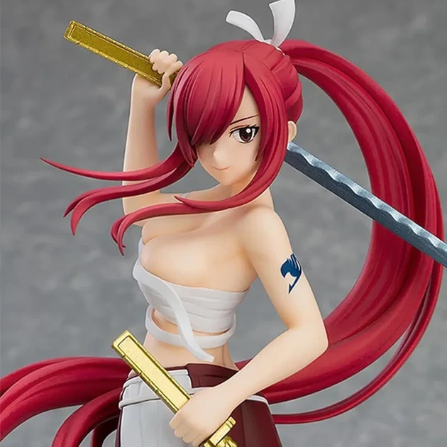 Аніме фігурка 17 см Ельза Скарлет з аніме Fairy Tail, Erza Scarlet - Хвіст феї - Фото 2 Аніме фігурка 17 см Ельза Скарлет з аніме Fairy Tail, Erza Scarlet - Хвіст феї - изображение 2