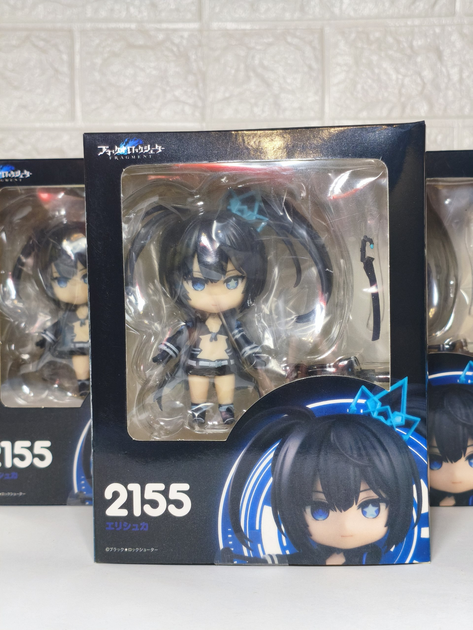 Аніме фігурка Nendoroid 2155 нендороїд 10 см Елішка з аніме Стрілець з чорної скелі, Black rock shooter - Elishka - Фото 6 Аніме фігурка Nendoroid 2155 нендороїд 10 см Елішка з аніме Стрілець з чорної скелі, Black rock shooter - Elishka - зображення 6