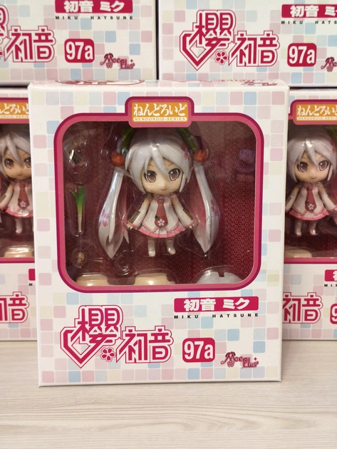 Аніме фігурка 10 см нендороїд Хацуне Міку - Сакура, вокалоїд Sakura Hatsune Miku - Фото 1 Аніме фігурка 10 см нендороїд Хацуне Міку - Сакура, вокалоїд Sakura Hatsune Miku - изображение 1