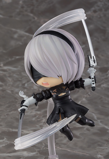 Аніме фігурка Nendoroid 1475 нендороїд 10 см 2Б з гри Ніер автомата, NieR: Automata - YoRHa 2B - Фото 4 Аніме фігурка Nendoroid 1475 нендороїд 10 см 2Б з гри Ніер автомата, NieR: Automata - YoRHa 2B - изображение 4