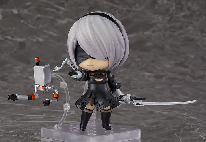 Аніме фігурка Nendoroid 1475 нендороїд 10 см 2Б з гри Ніер автомата, NieR: Automata - YoRHa 2B - Фото 5 Аніме фігурка Nendoroid 1475 нендороїд 10 см 2Б з гри Ніер автомата, NieR: Automata - YoRHa 2B - изображение 5
