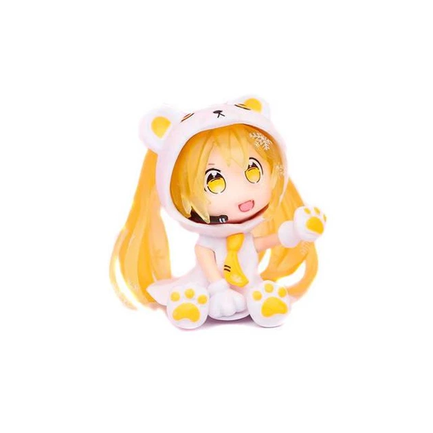 Аніме фігурка 7 см Хацуне Міку помаранчева, вокалоїд чібі Hatsune Miku Chibi anime figure - изображение 2