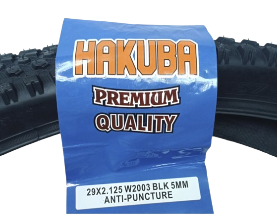 Антипрокольная покрышка Hakuba 29 x 2.125 с защитой 5 мм и мелким шипованным протектором - изображение 2
