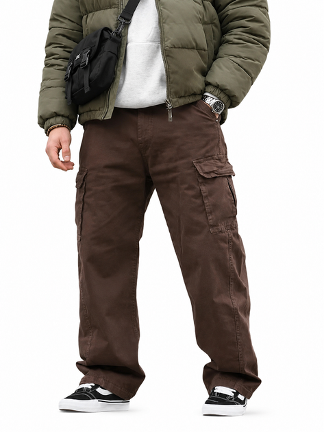Карго штаны мужские Oversize brawn ВТ5311, джинсовые широкие штаны, весенние 30 - Фото 1 Карго штаны мужские Oversize brawn ВТ5311, джинсовые широкие штаны, весенние 30 - изображение 1