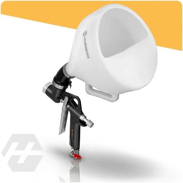 Пневматичний фарбопульт Humberg HM-259 6 л для штукатурення та фарбування стін - изображение 5