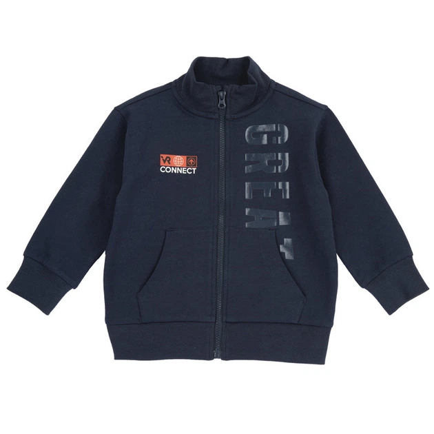 Спортивний костюм Chicco Dark Blue Connect Синій Розмір 116 - Фото 2 Спортивний костюм Chicco Dark Blue Connect Синій Розмір 116 - зображення 2