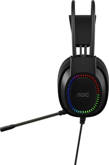 Наушники AOC ACG2500BK RGB Black - изображение 3