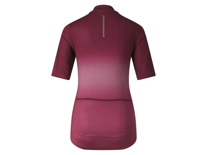 Велосипедная футболка с карманами для женщины Crivit LYCRA® 448048 S Бордовый - Фото 3 Велосипедная футболка с карманами для женщины Crivit LYCRA® 448048 S Бордовый - изображение 3