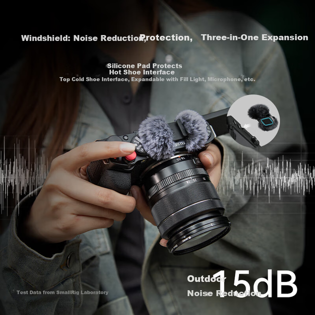 Комплектация SmallRig 4877: L-образная рукоятка для камеры Fuji X-M5, упор для большого пальца XM5, крышка горячего башмака, чехол для камеры из натуральной кожи, подставка, клетка Time Machine, аксессуары для фотосъемки. - изображение 7
