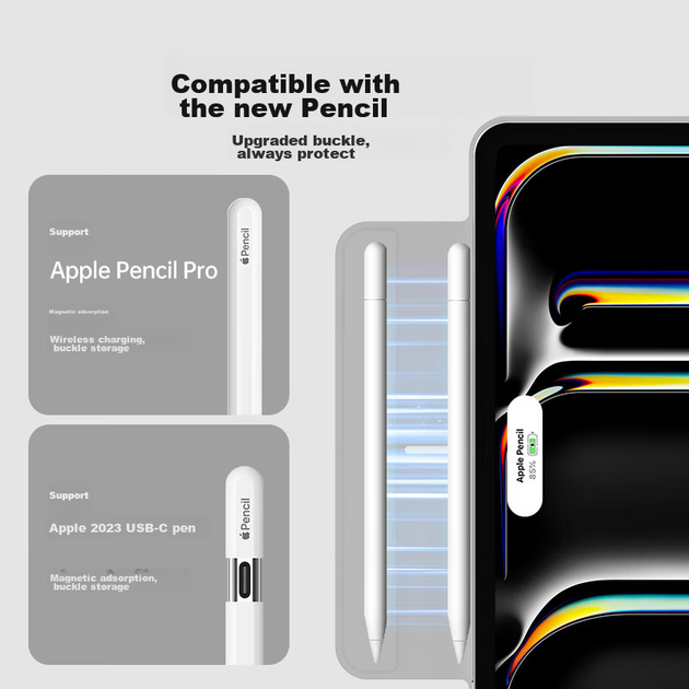 Чехол ESR для iPad Pro 11 дюймов M4/M5 2024/2025 магнитный тонкий, синий - Фото 8 Чехол ESR для iPad Pro 11 дюймов M4/M5 2024/2025 магнитный тонкий, синий - изображение 8