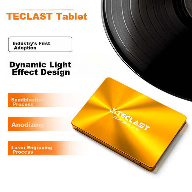 TECLAST 256GB SSD SSD Solid State Drive SATA 3.0 Interface Aurora Series High-Speed Read And Write Upgrade for Computers - изображение 7
