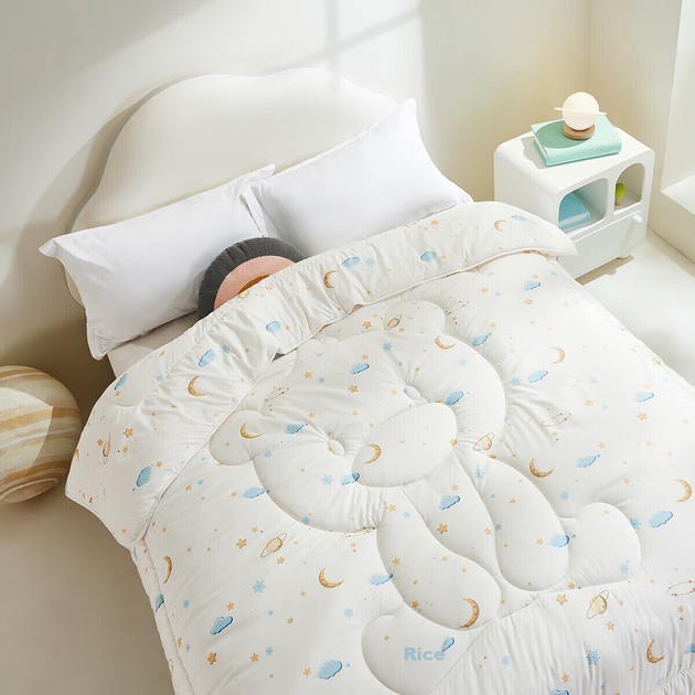 Одеяло Luolaikids класс А с соевым волокном антибактериальное зимнее, 200x230 см - Фото 6 Одеяло Luolaikids класс А с соевым волокном антибактериальное зимнее, 200x230 см - изображение 6