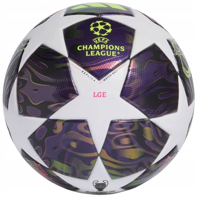Футбольный мяч Adidas UCL League 2026 термополиуретан размер №4 белый - изображение 2