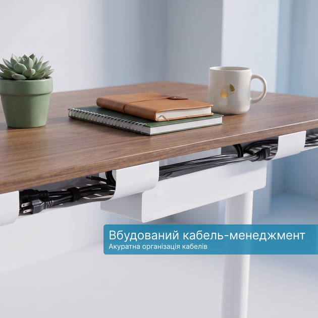 Компьютерный стол с электрорегулировкой высоты OfficePro ODP1470B - Фото 8 Компьютерный стол с электрорегулировкой высоты OfficePro ODP1470B - изображение 8