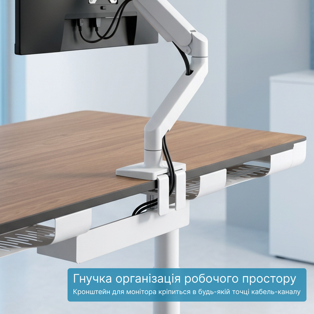 Компьютерный стол с электрорегулировкой высоты OfficePro ODP1470B - Фото 16 Компьютерный стол с электрорегулировкой высоты OfficePro ODP1470B - изображение 16