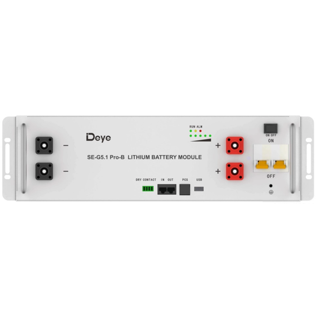 Комплект автономного енергопостачання Deye SUN-10K-SG05LP3-EU 10 кВт 3-фазний + Deye SE-G5.1 Pro-B LiFePO4 5.12 кВт·г - Фото 7 Комплект автономного енергопостачання Deye SUN-10K-SG05LP3-EU 10 кВт 3-фазний + Deye SE-G5.1 Pro-B LiFePO4 5.12 кВт·г - зображення 7