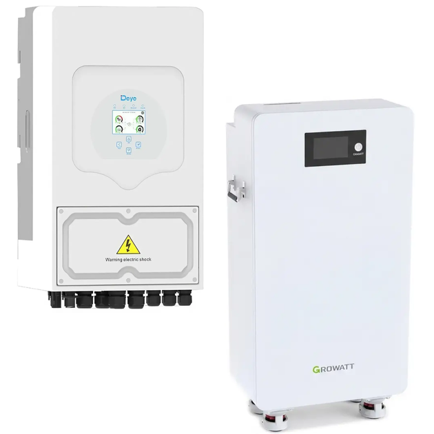 Комплект автономного энергоснабжения Deye SUN-6K-SG05LP1-EU 6 кВт + Growatt HOPE 16.0LM-A1 LiFePO4 16 кВт·ч - Фото 2 Комплект автономного энергоснабжения Deye SUN-6K-SG05LP1-EU 6 кВт + Growatt HOPE 16.0LM-A1 LiFePO4 16 кВт·ч - изображение 2