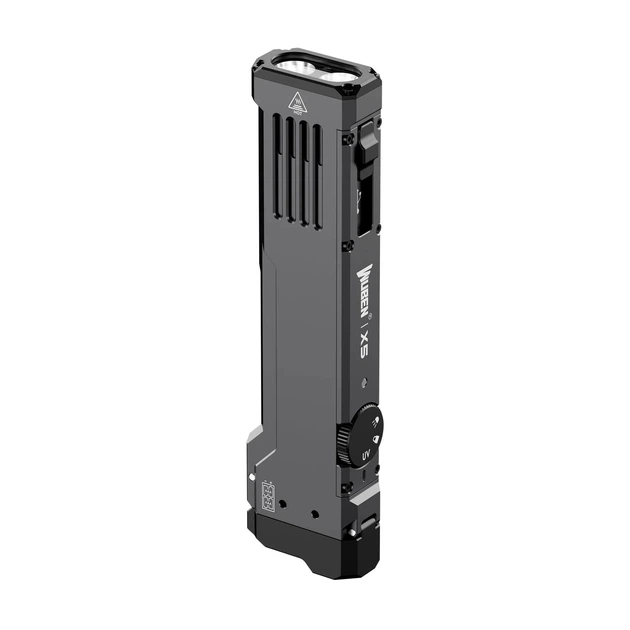 Многофункциональный ручной фонарь Wuben X5 Grey с УФ светом 2Вт 365 нм и зеленым лазером класса 3R - изображение 7