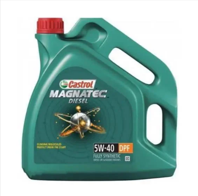 Моторна олива Castrol Magnatec Diesel 5W40 DPF 5л Castrol 1502BA - Фото 1 Моторна олива Castrol Magnatec Diesel 5W40 DPF 5л Castrol 1502BA - зображення 1