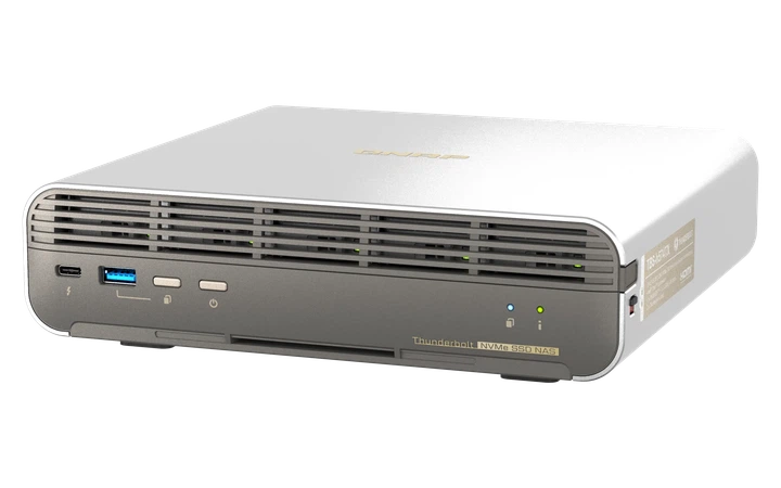 Мережеве сховище QNAP TBS-h574TX-i3-12G / Intel Core i3 / 12GB RAM / 5xE1.S (M.2 NVMe) / 2xThunderbolt 4 / 10GbE / 2.5GbE / HDMI (102155434) - зображення 5