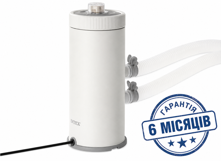 Фільтр-насос картриджний Intex 26638 C1000 (3785 л/год., 99W, тип картриджа: "A", для басейнів об'ємом 1100-19300 л., підключення Ø32 мм) - Фото 1 Фільтр-насос картриджний Intex 26638 C1000 (3785 л/год., 99W, тип картриджа: "A", для басейнів об'ємом 1100-19300 л., підключення Ø32 мм) - зображення 1