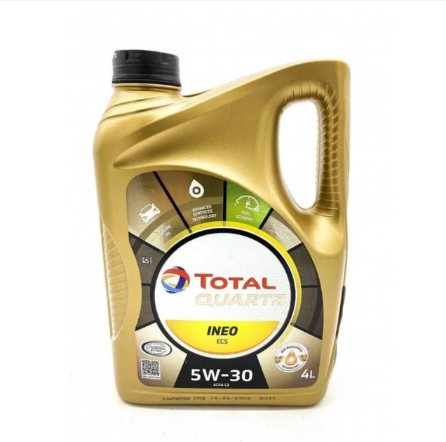 Моторна олива Total Quartz INEO ECS 5W-30 4л Total 213685 - Фото 1 Моторна олива Total Quartz INEO ECS 5W-30 4л Total 213685 - зображення 1
