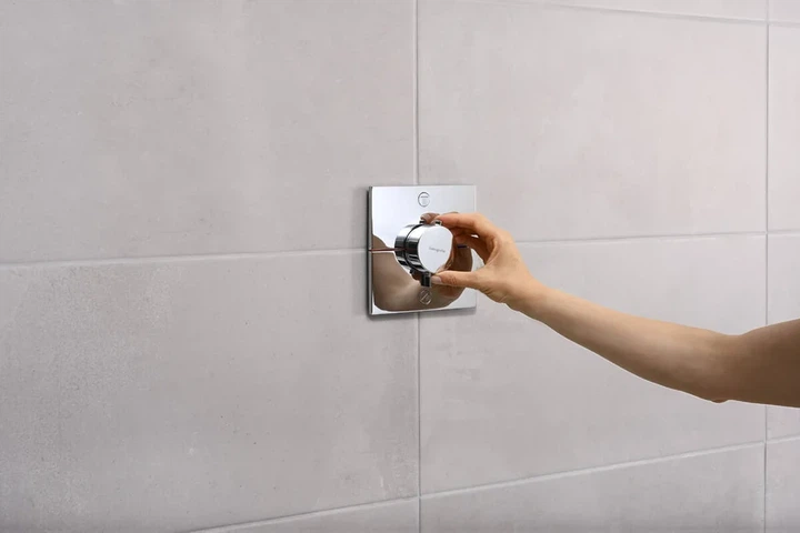 Hansgrohe ShowerSelect Comfort E Термостат на 2 потребителя, хром (15572000) - изображение 12