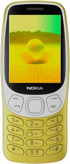 Мобильный телефон Nokia 3210 4G 2024 Y2K Gold (UA UCRF) - Фото 1 Мобильный телефон Nokia 3210 4G 2024 Y2K Gold (UA UCRF) - изображение 1
