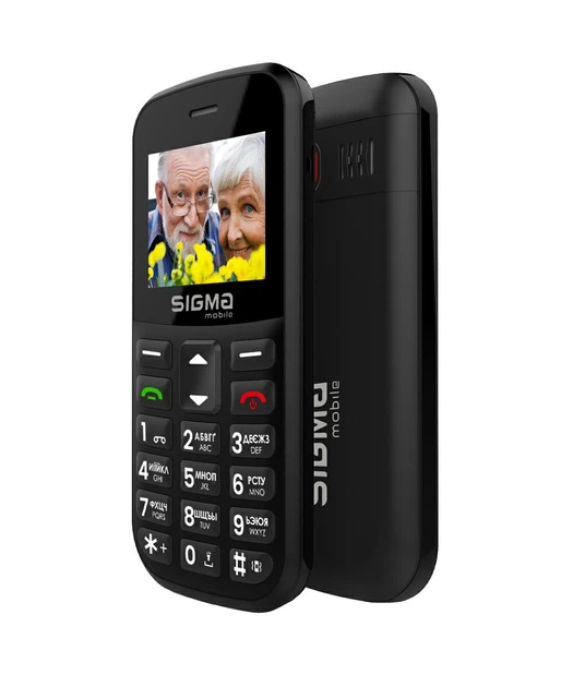 Мобільний телефон Sigma mobile Comfort 50 CF115 EASY Black (UA UCRF) - зображення 3
