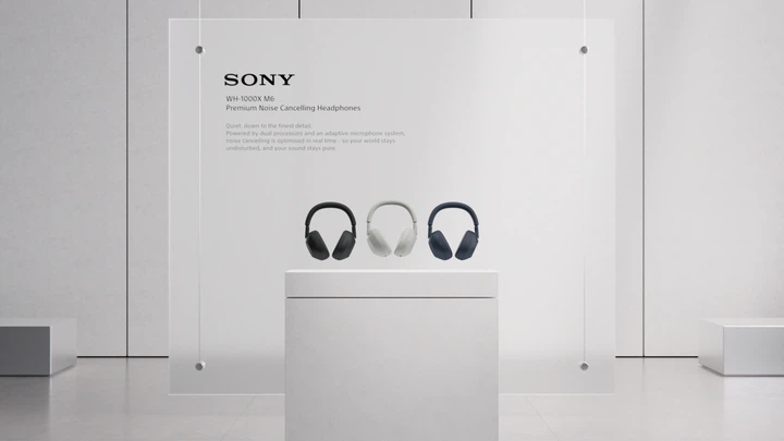 Навушники Sony WH-1000XM6 Midnight Blue (WH1000XM6L.CE7) - зображення 10
