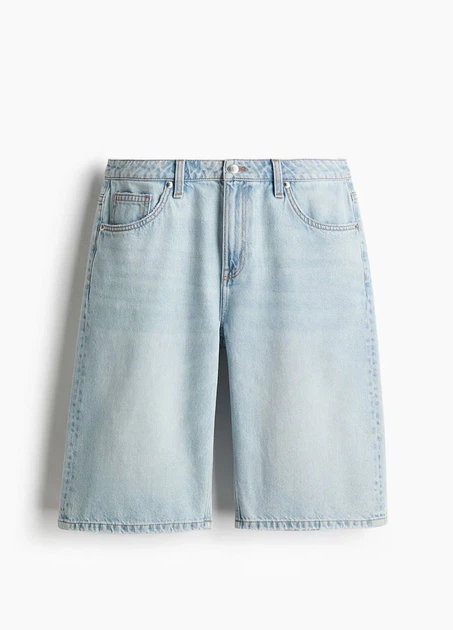 Шорти H&M 11358 Світлий синій 36 (1101) - Фото 3 Шорти H&M 11358 Світлий синій 36 (1101) - изображение 3
