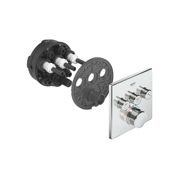 Grohe Grohtherm SmartControl Термостат, хром (29126000) - изображение 7