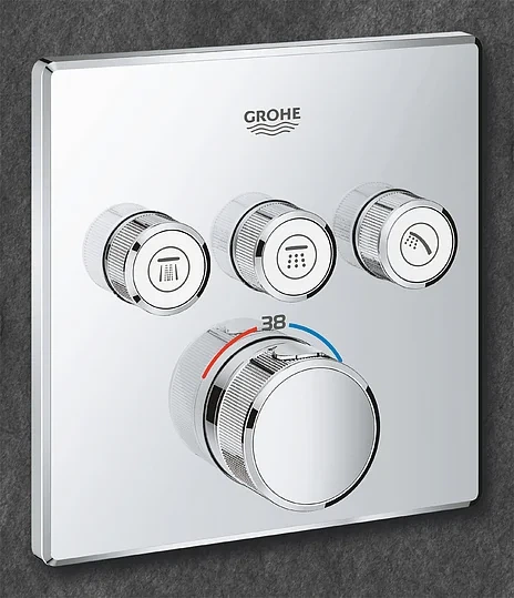 Grohe Grohtherm SmartControl Термостат, хром (29126000) - изображение 8