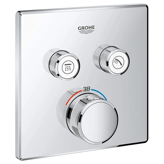 Grohe Grohtherm SmartControl Термостат на 2 потребителя, хром (29124000) - изображение 4