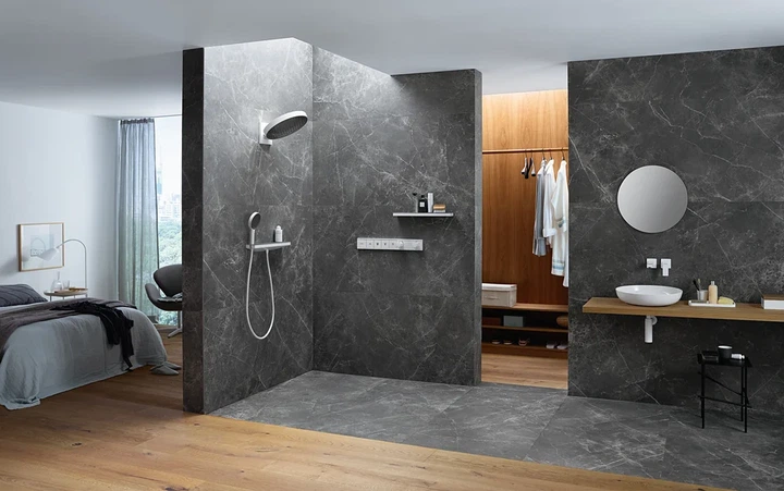 Hansgrohe RainSelect Термостат для душу, хром (15382700) - зображення 2