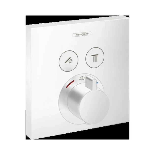 Hansgrohe ShowerSelect Термостат для ванны на 2 потребителя (15763700) - изображение 3