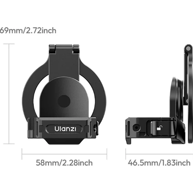 Рамка Ulanzi PM01 Xtra Muse Magnetic Expansion Adapter C065 для Pocket 3/4 [169990] - изображение 5