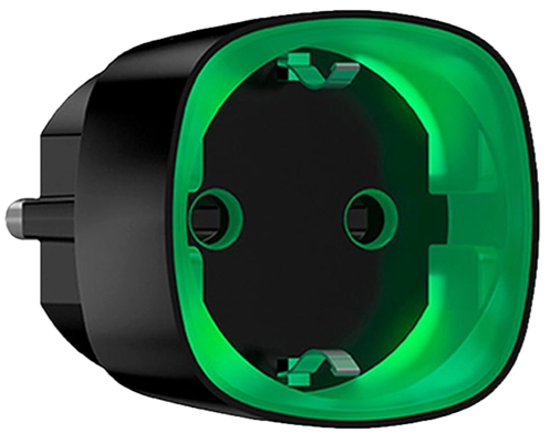 Inteligentna wtyczka Ajax Socket z monitorem zużycia energii bezprzewodowa Czarna 000012339 (9990000000425) - Zdjęcie 1 Inteligentna wtyczka Ajax Socket z monitorem zużycia energii bezprzewodowa Czarna 000012339 (9990000000425) - obraz 1