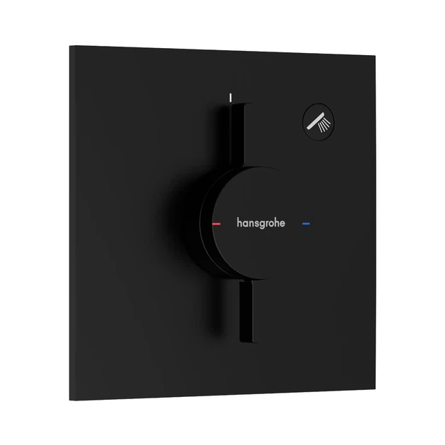 Hansgrohe DuoTurn E Смеситель скрытого монтажа, черный (75617670) - Фото 1 Hansgrohe DuoTurn E Смеситель скрытого монтажа, черный (75617670) - изображение 1