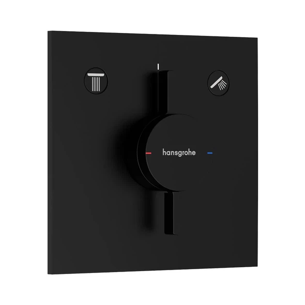 Hansgrohe DuoTurn E Смеситель скрытый, черный матовый (75417670) - Фото 1 Hansgrohe DuoTurn E Смеситель скрытый, черный матовый (75417670) - изображение 1