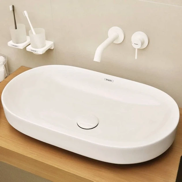 HANSGROHE Tecturis S Смеситель для раковины, белый матовый (73350700) - Фото 5 HANSGROHE Tecturis S Смеситель для раковины, белый матовый (73350700) - изображение 5