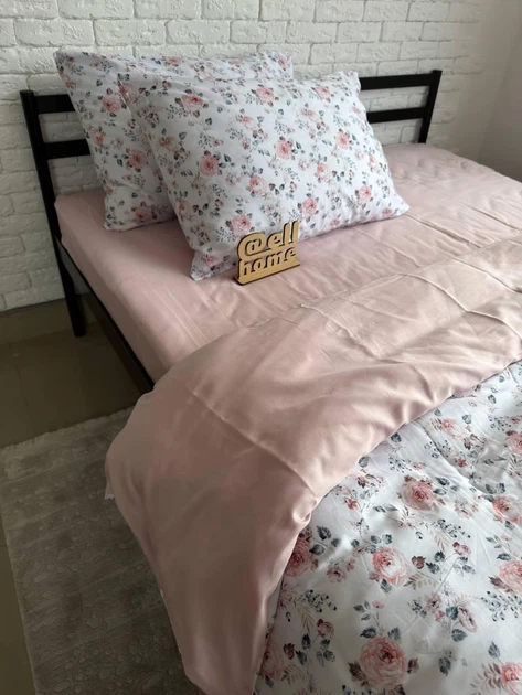 Постільна білизна LINDA , сатин PREMIUM, півтораспальний 70/70 на резинці 90/200/35, Ell Home - зображення 5