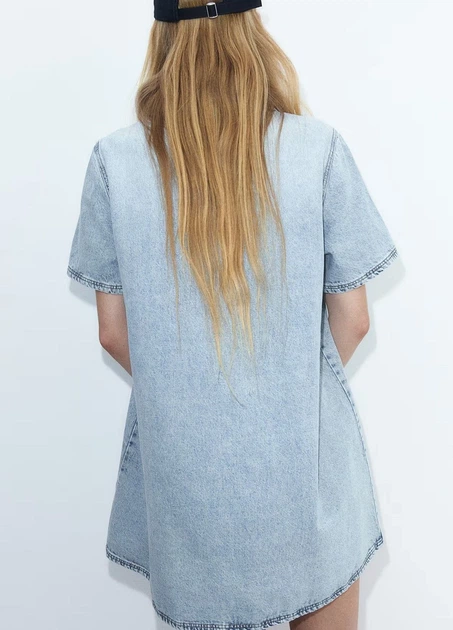 Плаття H&M 16214 Світлий блакитний M (1274) - Фото 2 Плаття H&M 16214 Світлий блакитний M (1274) - изображение 2
