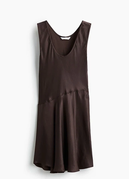 Плаття H&M 16488 Темний коричневий S (1290) - зображення 3