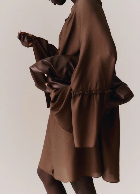 Плаття H&M 16454 Темний коричневий S (1289) - Фото 2 Плаття H&M 16454 Темний коричневий S (1289) - зображення 2