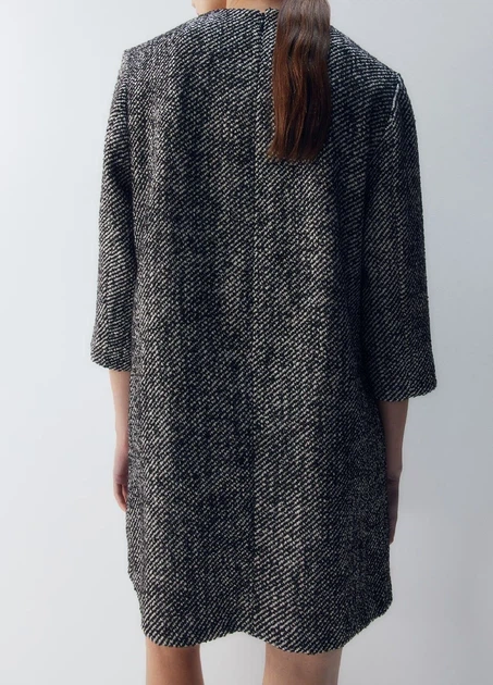 Плаття H&M 16149 Чорний з білим XL (1268) - изображение 3
