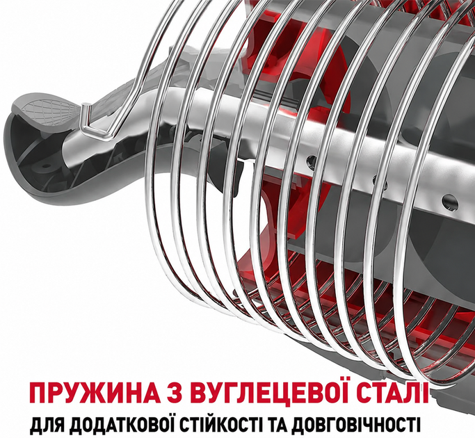 Ролик для пресса MuvNext Core Wheel с двойным колесом и пружинным механизмом, разборный - изображение 6
